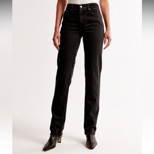 Abercrombie & Fitch Mid Rise 90s Straight Jean